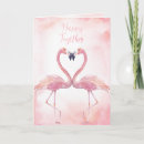 Search for flamingo valentines day cards Romance