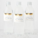 Search for 50th birthday water bottle labels Floral