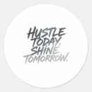 Search for hustle stickers Success