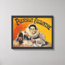 Search for vintage clown art Pierrot