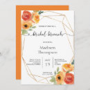 Search for autumn bridal brunch invitations Foliage