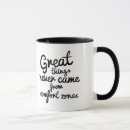Search for comfort zone mugs Motivational