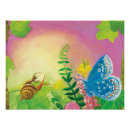 Recherche de escargots colorés posters Papillon