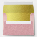Search for pretty envelopes Gold glitter