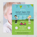 Search for kids golf invitations Mini