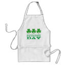 Search for green shamrocks aprons Clovers