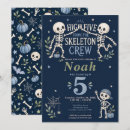 Search for skeleton birthday invitations Halloween birthday party