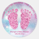 Search for baby foot print stickers Glitter