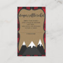 Search for buffalo check baby shower invitations Red and black