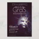 Search for adult masquerade party invitations Mardi gras