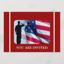 Search for american flag 4th of july invitations Military