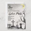 Search for graveyard invitations Black