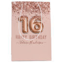 Search for pink glitter gift bags Rose gold