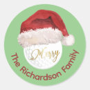 Recherche de golf père noël autocollants Pour tous