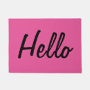 Search for hot pink doormats Text