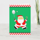 Search for badminton holiday cards Funny