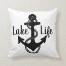Search for black white anchor decorations pillows Boating