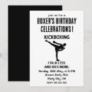 Search for boxer invitations Kickboxing