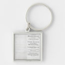 Search for novel square keychains School