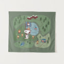 Search for peanuts tapestries Charlie brown