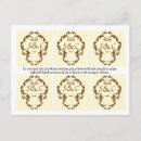 Search for wedding favours postcards Elegant