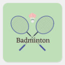 Search for badminton design stickers Sports