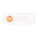 Search for orange return address labels Pink