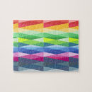 Search for bright colourful art puzzles Unique
