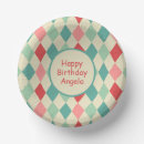 Recherche de turquoise paper bowls Fête d'anniversaire