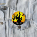 Recherche de nuit de halloween badges Tricher ou traiter