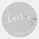 Search for rose gold and grey stickers Hair stylist
