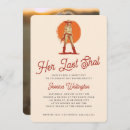 Search for western bachelorette party invitations Retro