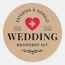 Recherche de unique mariage autocollants Rustique