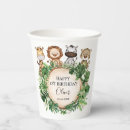 Search for wild one paper cups Jungle