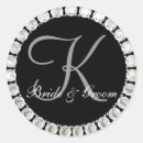 Search for customizeable wedding stickers Monograms