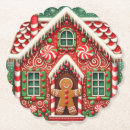 Search for gingerbread coasters Candy cane