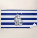 Search for nautical sailboats beach towels Sailor