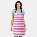 Search for hot pink aprons Striped
