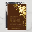 Recherche de feuille d érable invitations Marron