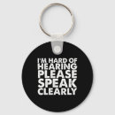 Search for impairment keychains Hard of hearing