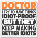 Search for funny teeth stickers Doctor