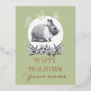 Search for hare christmas cards Rabbit