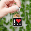 Search for wife keychains I love my wife
