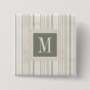 Search for beige floral buttons Initials