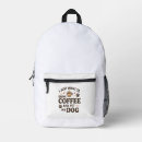Recherche de chien dos sacs Noir et blanc