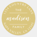 Search for gold return address stickers Create your own