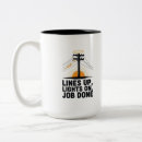 Search for blue collar mugs Electrician