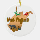 Search for west virginia ornaments Xmas