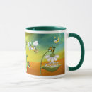 Recherche de abeille de bande dessinée tasses Heureux