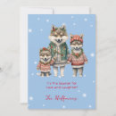Search for forest animals christmas cards Non photo